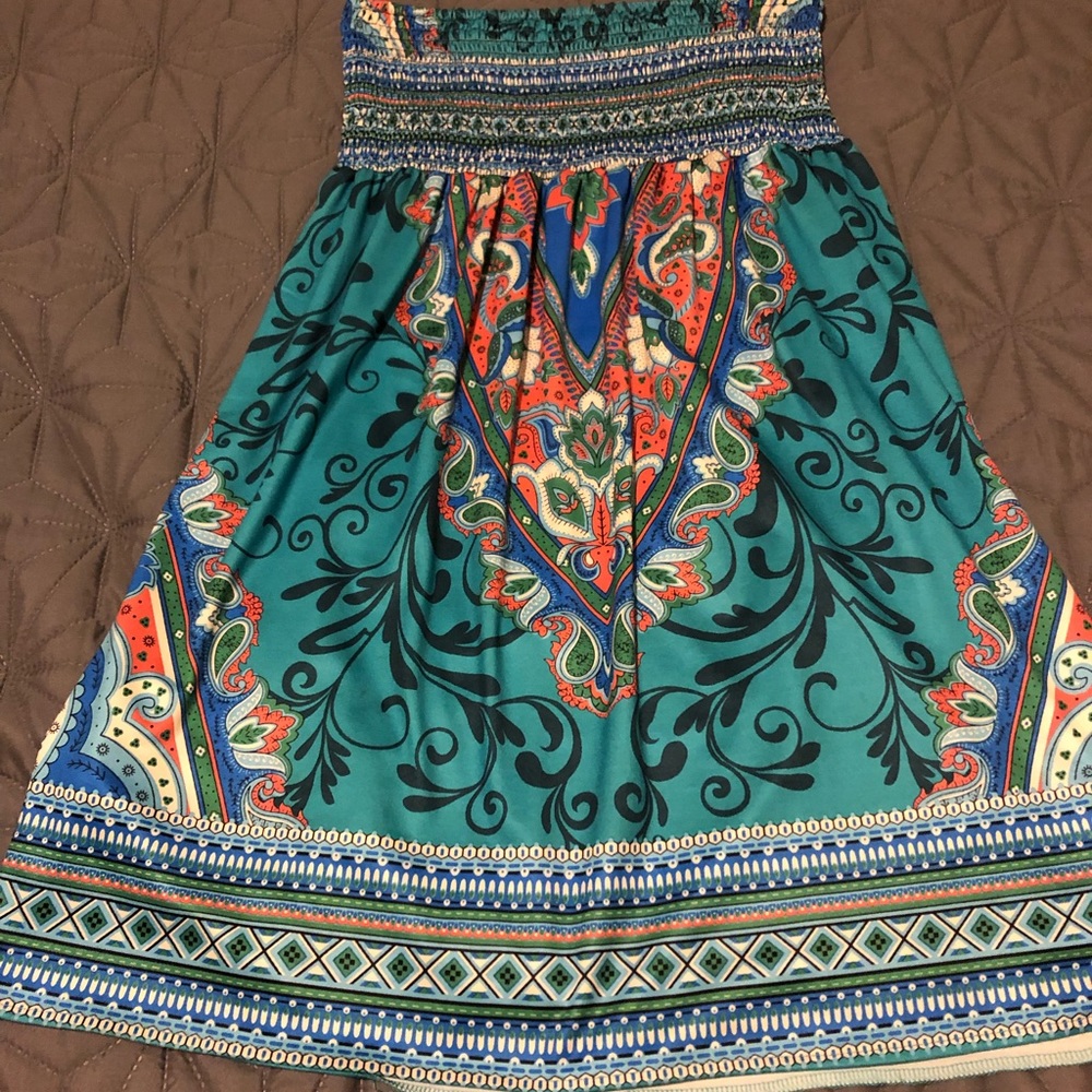 Strapless Summer Dress